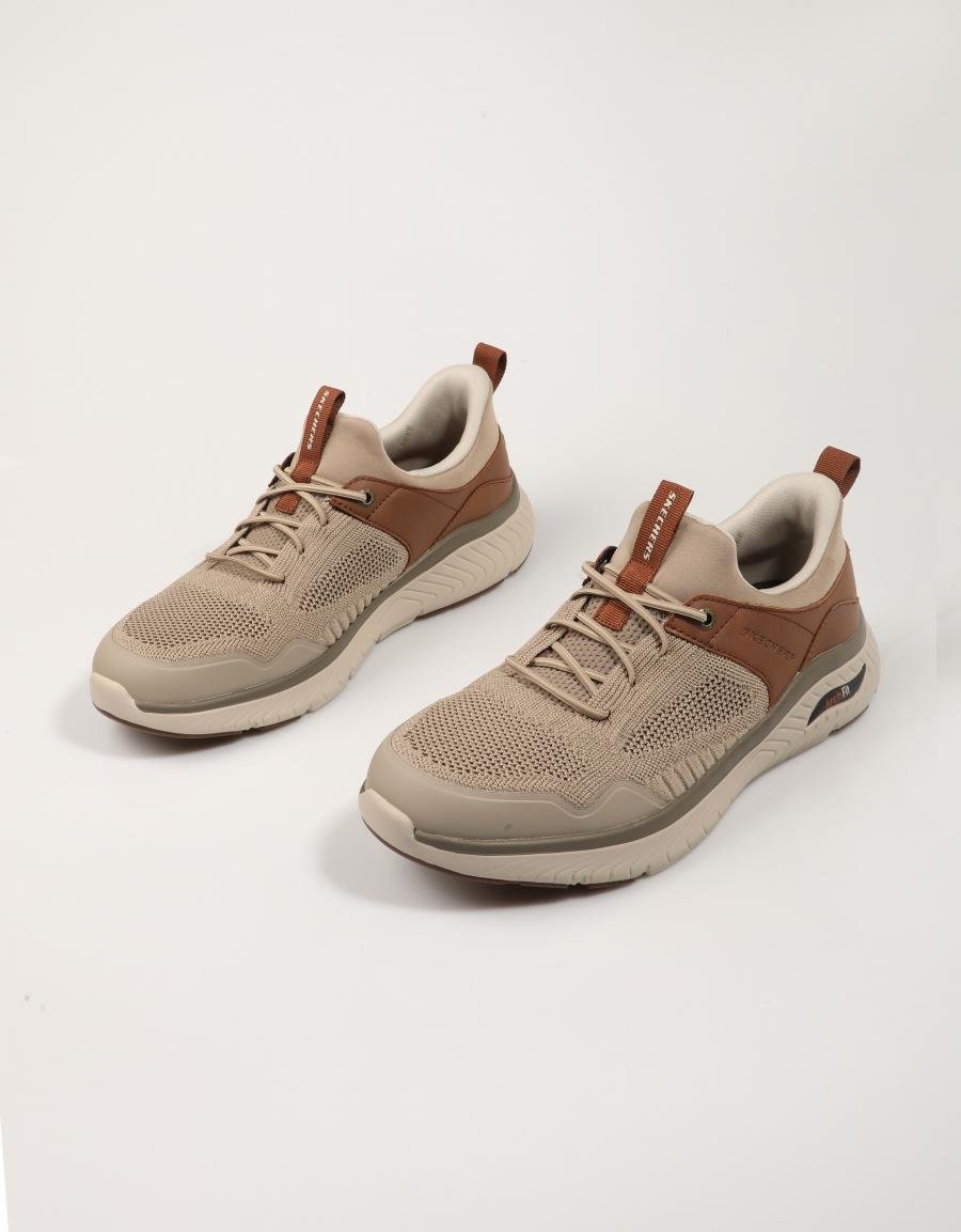ZAPATILLAS SKECHERS 205340 en color Taupe