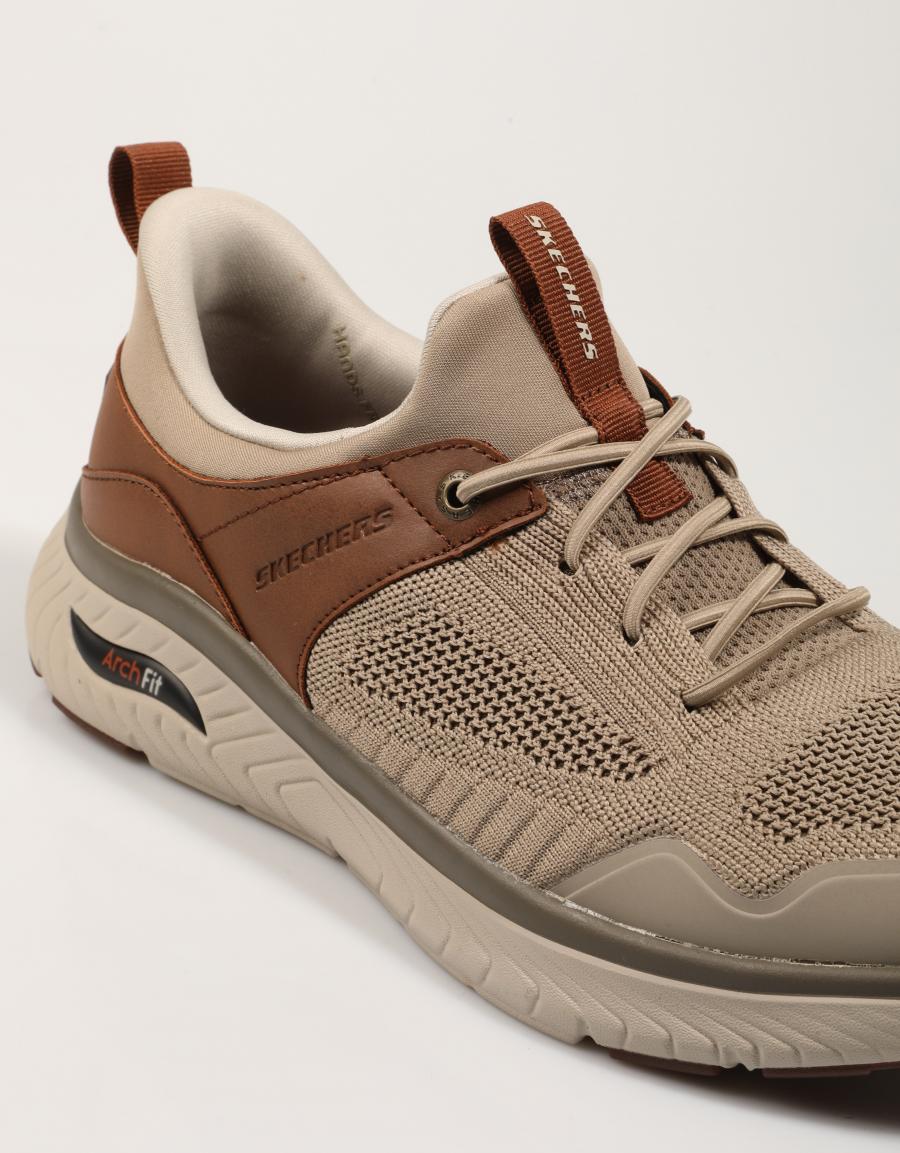 ZAPATILLAS SKECHERS 205340 en color Taupe
