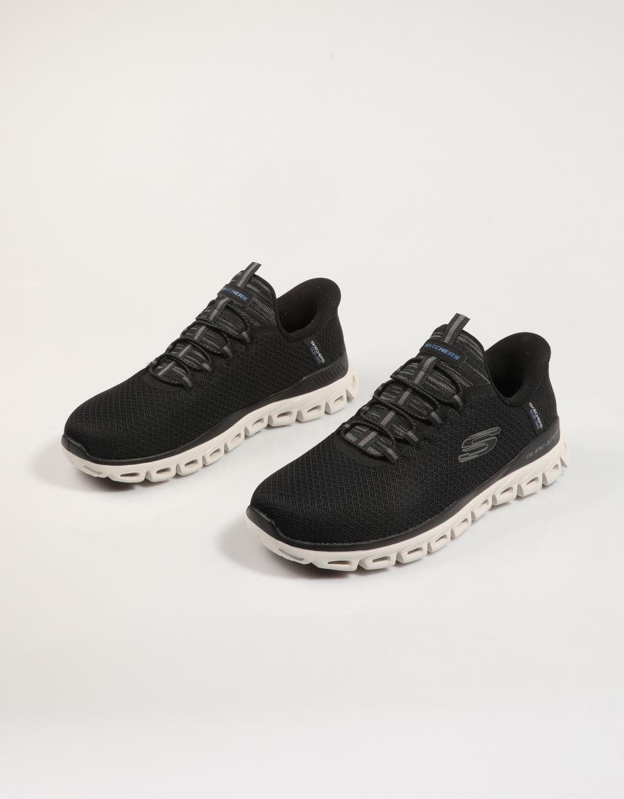 233010 sneaker Skechers in nero