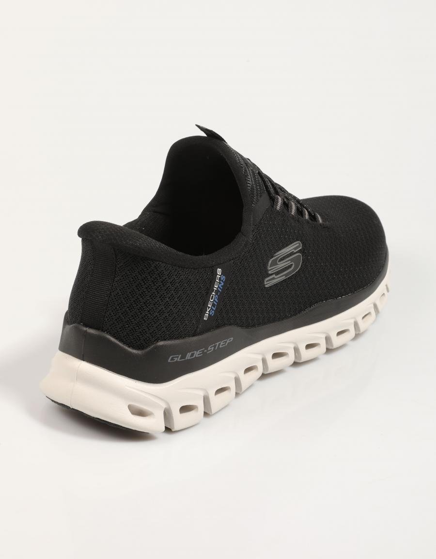 233010 sneaker Skechers in nero