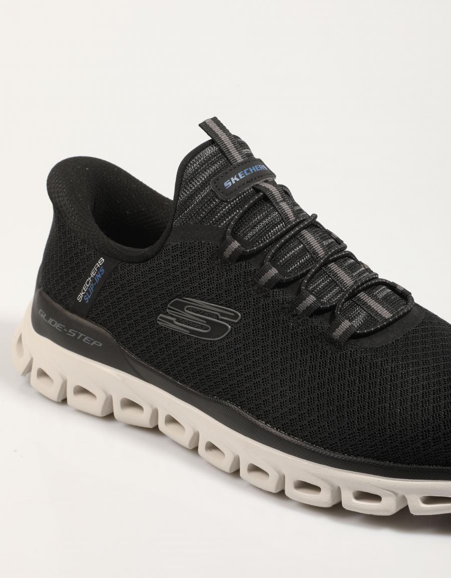 233010 sneaker Skechers in nero
