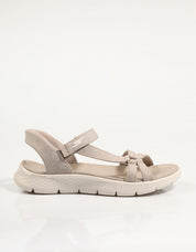 SANDALIAS SKECHERS 141481 en color Taupe