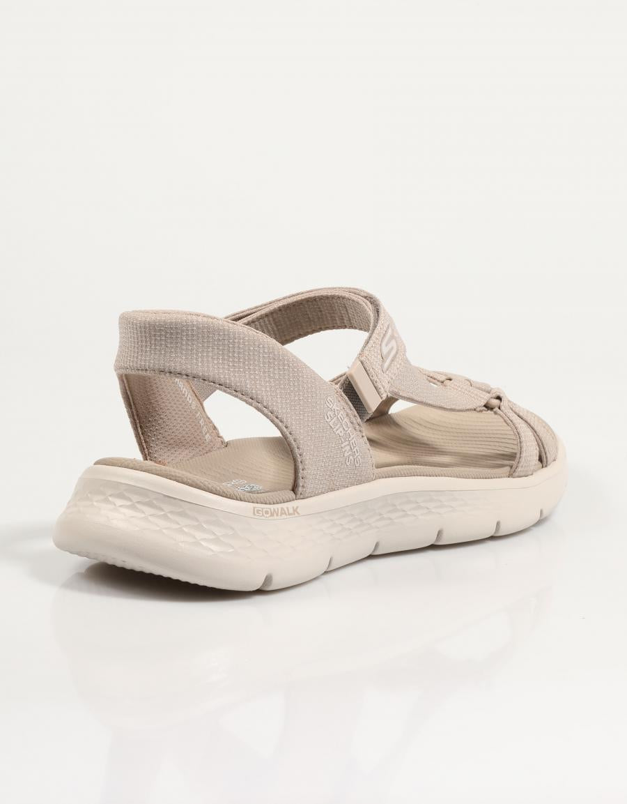 SANDALIAS SKECHERS 141481 en color Taupe