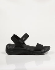SANDALIAS SKECHERS 140874 en color Negro
