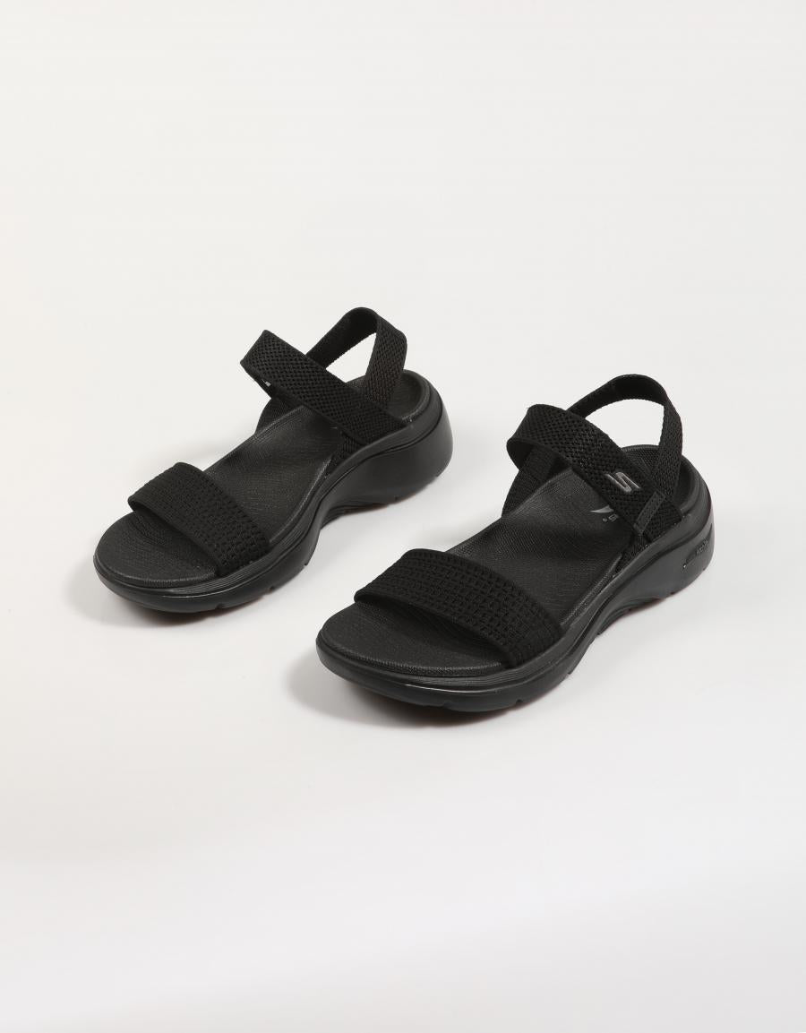 SANDALIAS SKECHERS 140874 en color Negro