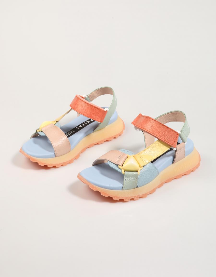 SANDALIAS HISPANITAS CHV253896 en color Multicolor