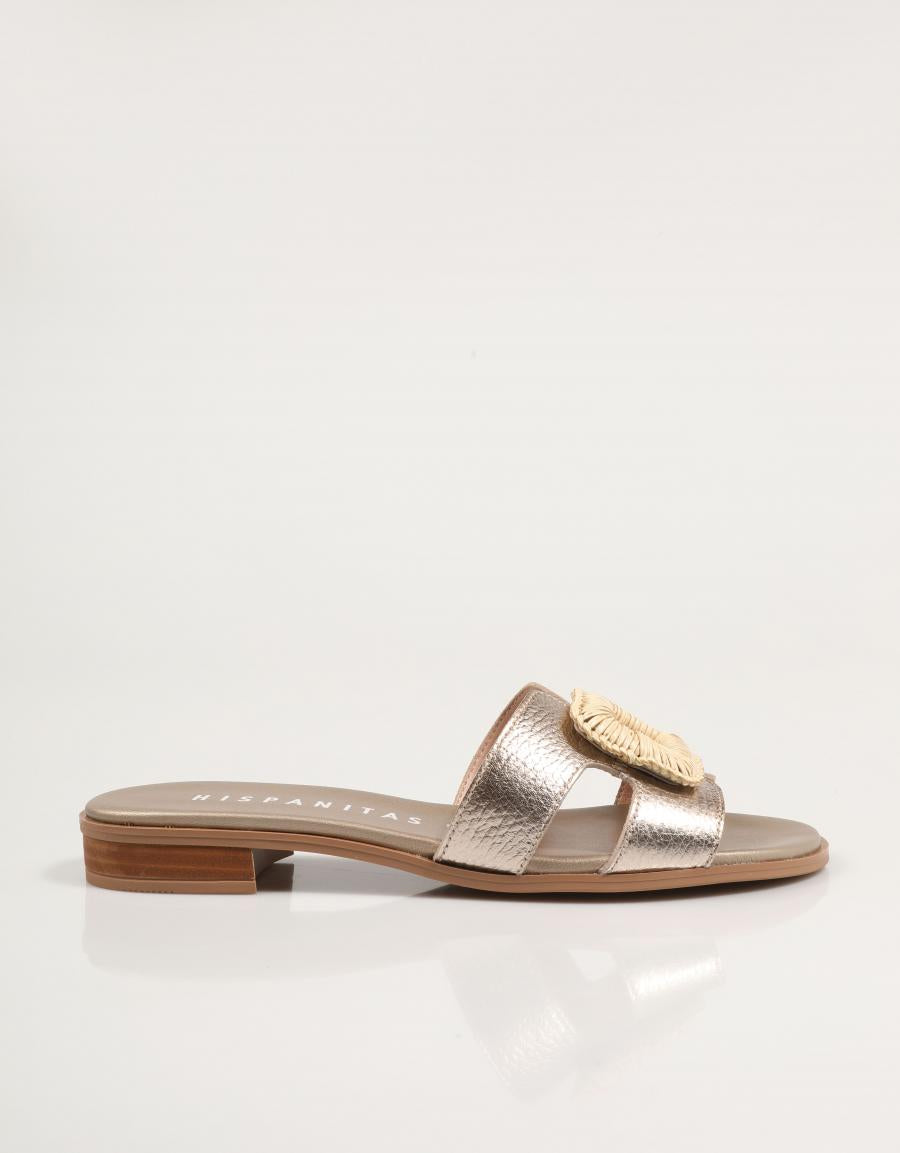 Hispanische Sandalen HV253881 in goldener Farbe