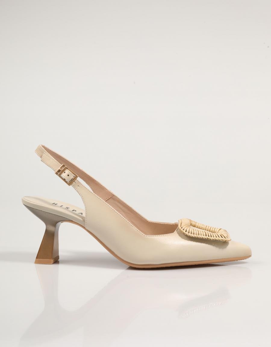 Mocasines Hispanitas Malta Mujer - Crema