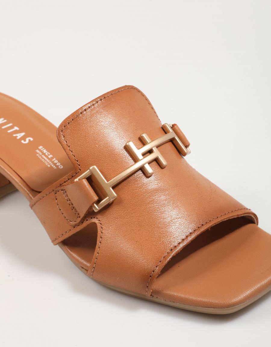 SANDALIAS HISPANITAS HV254069 en color Cuero