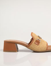 Sandales hispanites rhv254071 en couleur en cuir