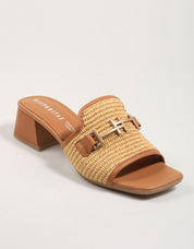 Sandales hispanites rhv254071 en couleur en cuir