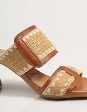 Hispanic sandals HV253946 in leather color