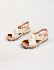 Sandales PIKOLINOS CADAQUES W8K 0848C1 en couleur blanche