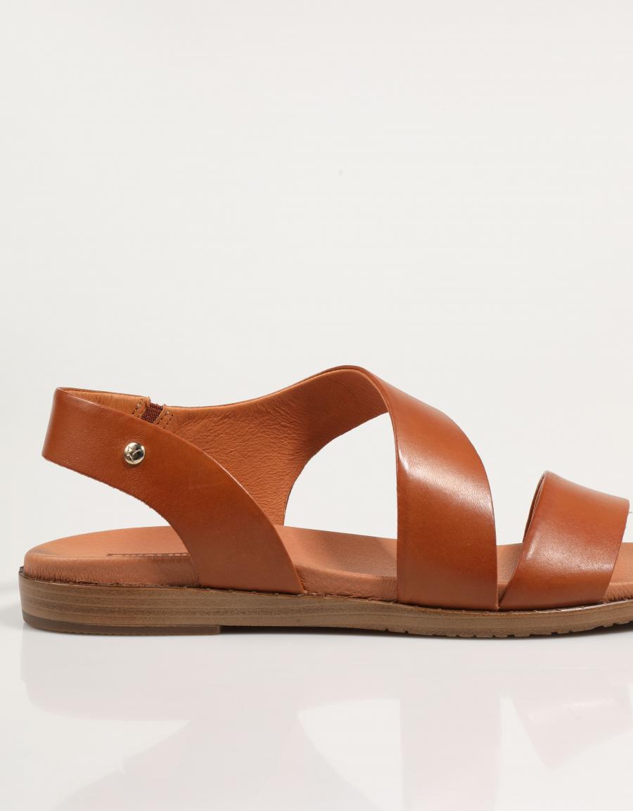 Pikolinos Formentera Sandals W8Q 0944 na cor de couro