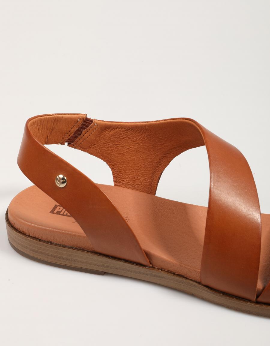 Pikolinos Formentera Sandals W8Q 0944 na cor de couro