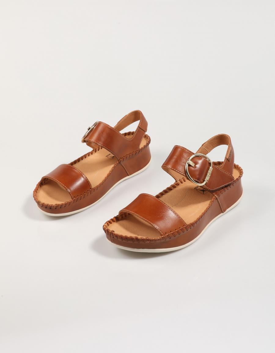 Pikolinos W1C 0709 Pikolinos Sandals in Leather Color