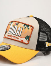 GORRA NEW ERA LICENCE PLATE TRUCKER en color Amarillo