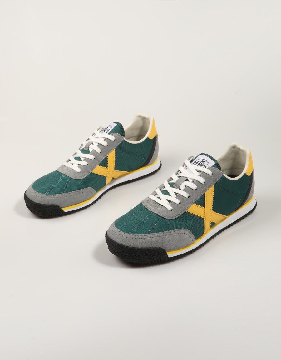 ZAPATILLAS MUNICH RIBER en color Verde