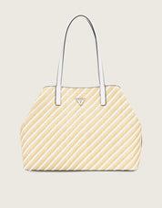 Bag GUESS Bags Vikky II Large 2 in 1 tote in beige Color