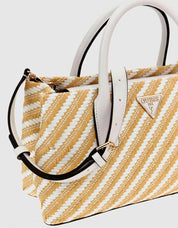 Bolso Indovina borse Simona Small Satchel en Color Beige