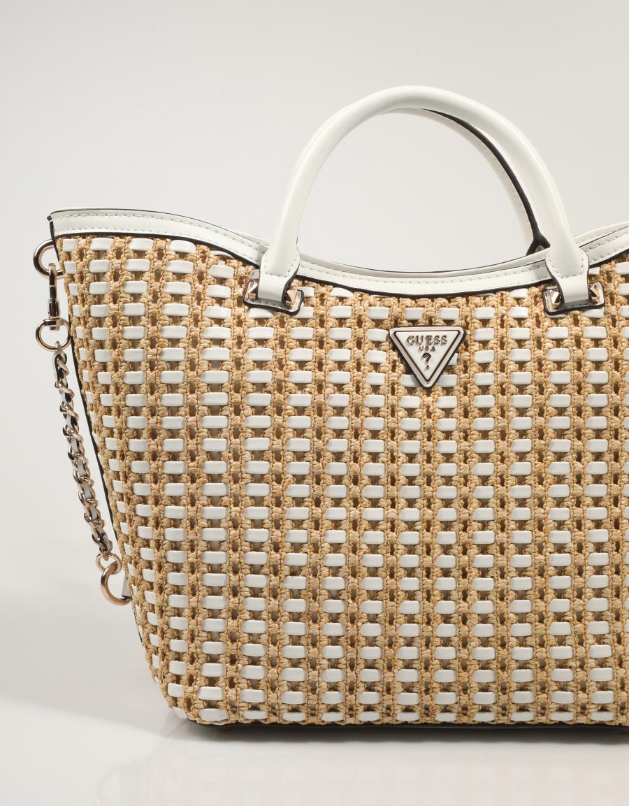Sacchetto GUESS borse atalia tote in beige color
