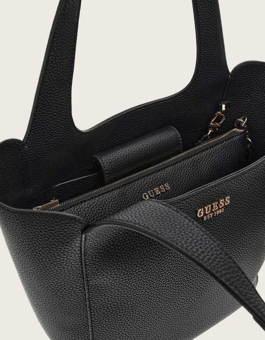 Bag GUESS Bags Helina Tote in nero