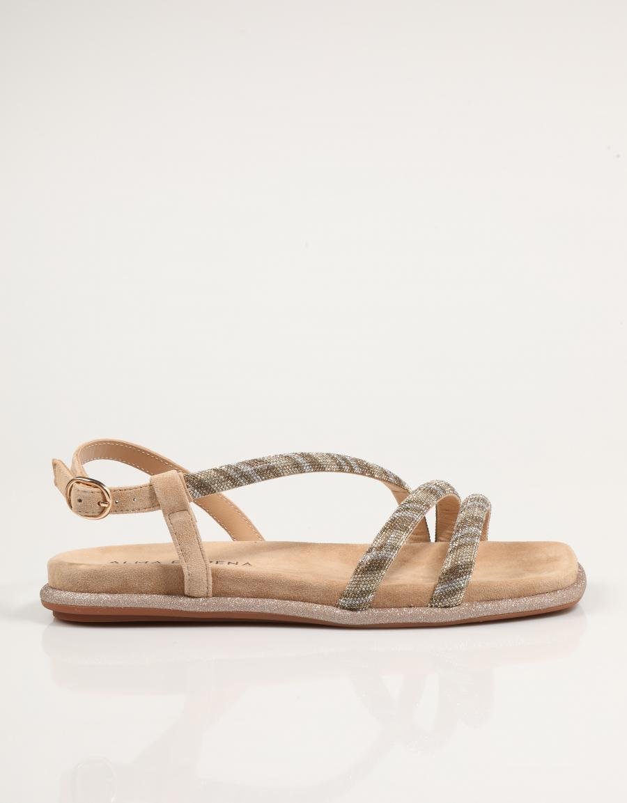 SANDALIAS ALMA EN PENA 51606 en color Beige