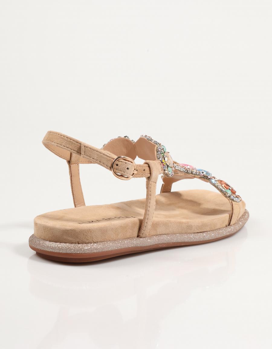 SANDALIAS ALMA EN PENA 1601 en color Beige