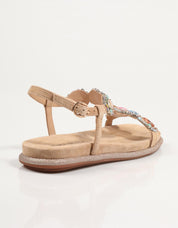 SANDALIAS ALMA EN PENA 1601 en color Beige