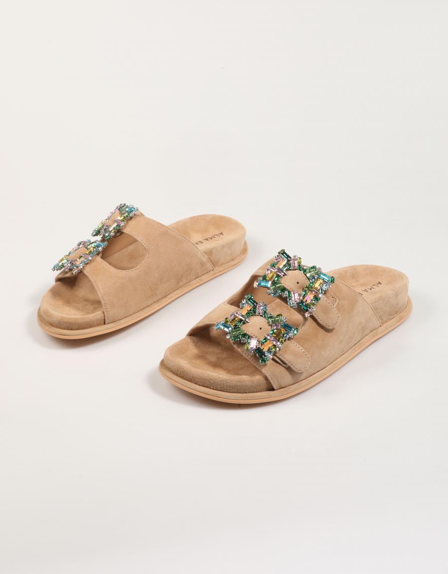 SANDALIAS ALMA EN PENA 1655 en color Beige