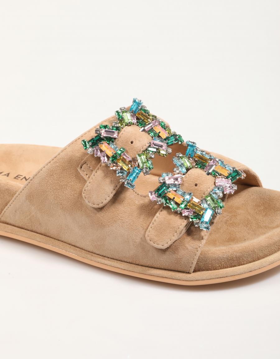 SANDALIAS 1655 in Beige color
