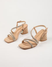 Sandalien 956 in beige Farbe
