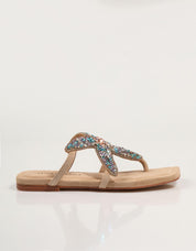 Sandalias 1973 em cor bege