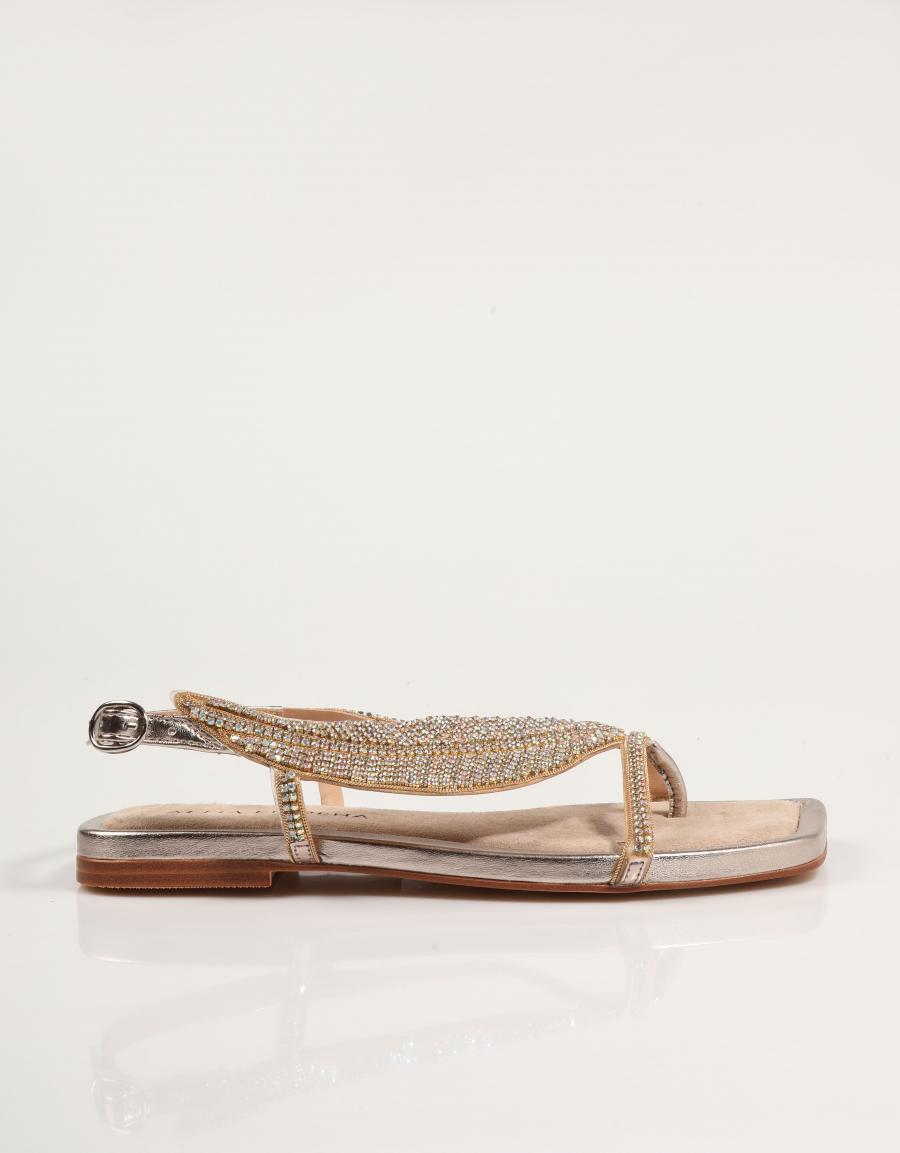 Sandalien 1926 in Farbe Beige Farbe