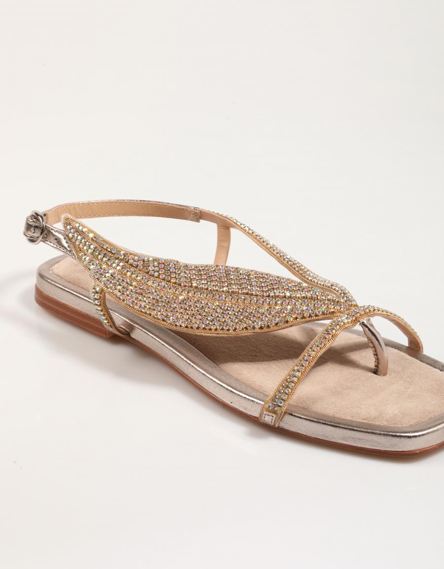Sandalien 1926 in Farbe Beige Farbe