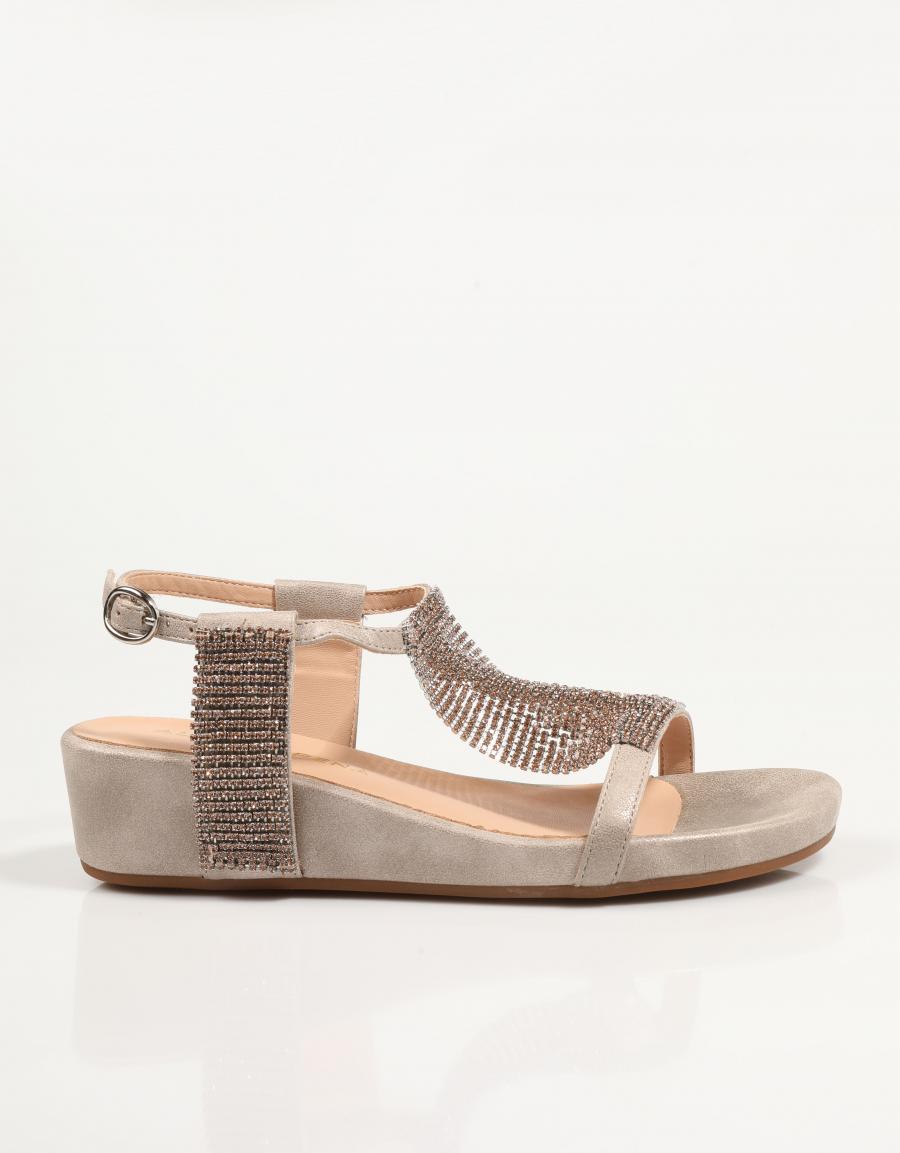 Sandalen ALMA EN PENA 51776 in Bronzefarbe
