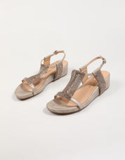Sandalen ALMA EN PENA 51776 in Bronzefarbe