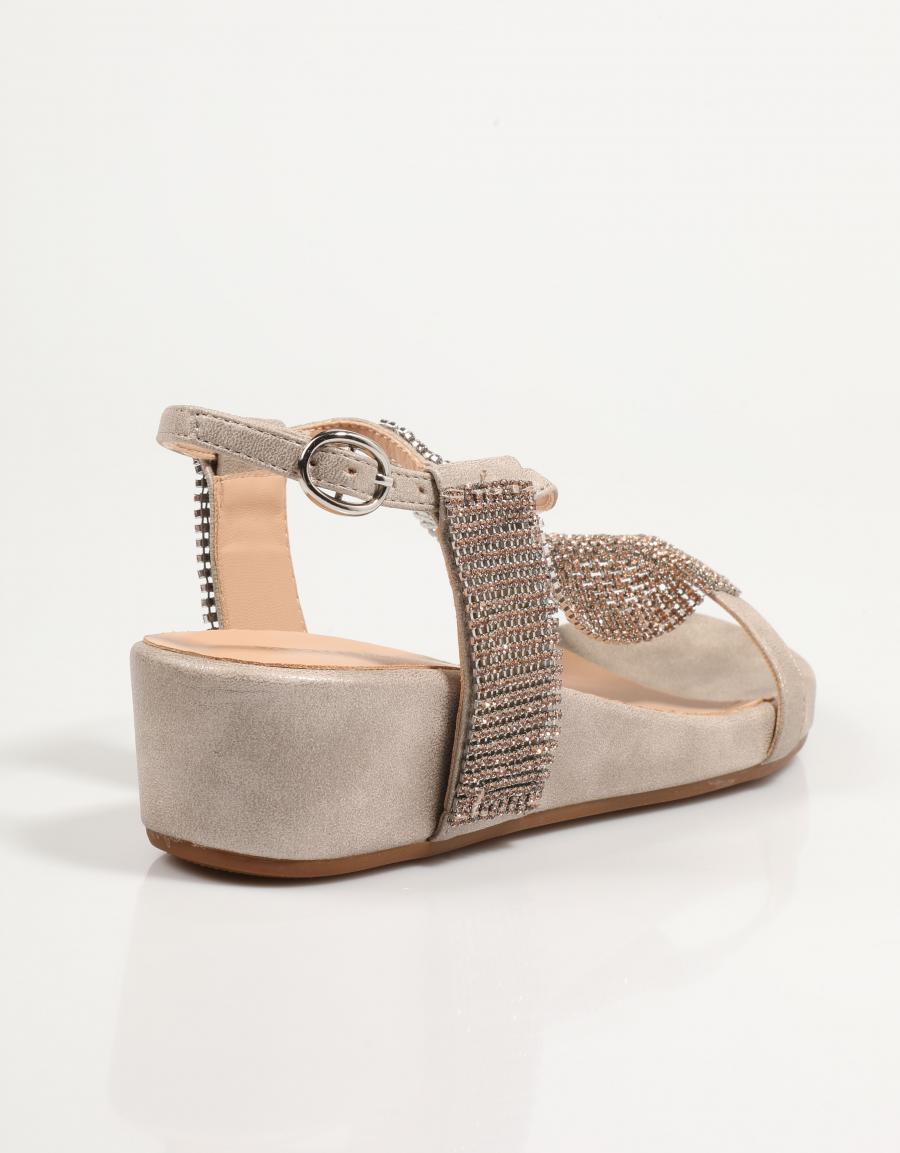 Sandalen ALMA EN PENA 51776 in Bronzefarbe