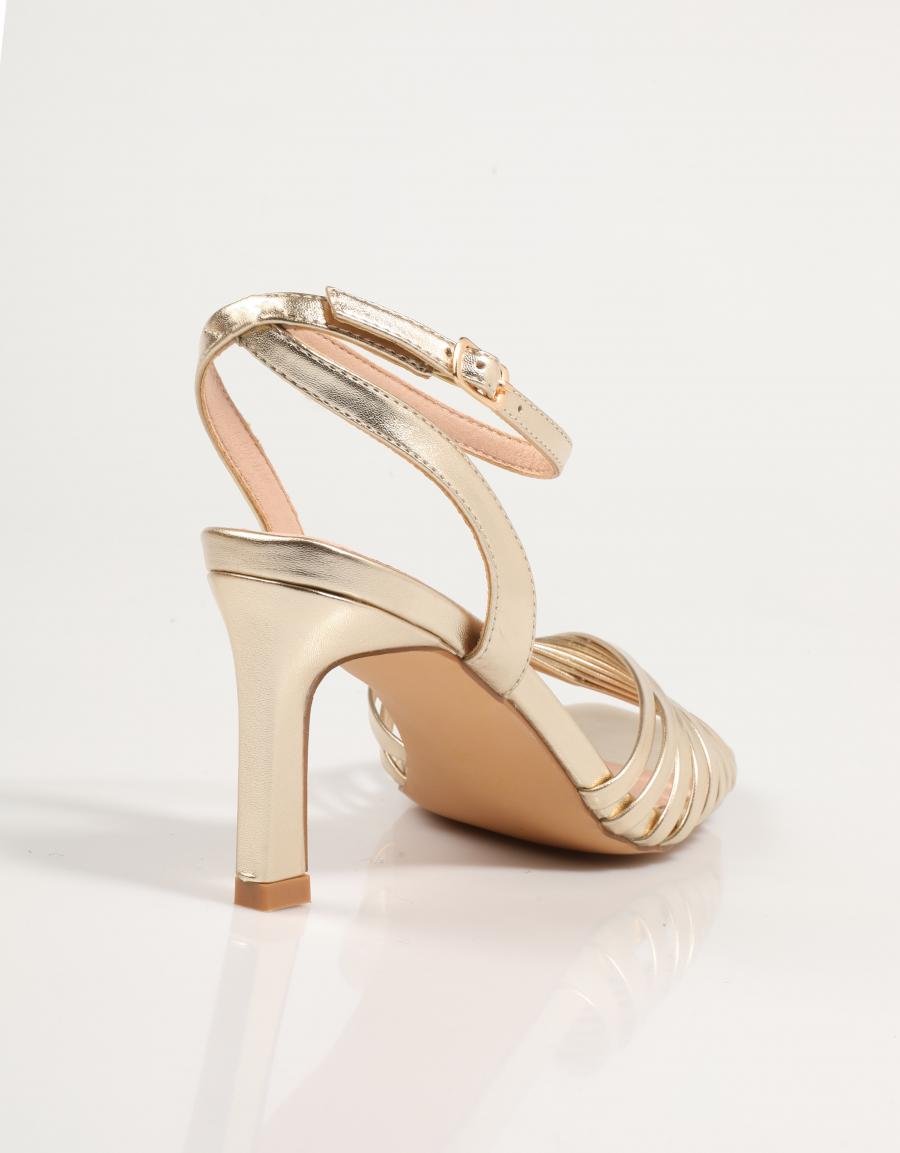 SANDALIAS AZAREY 459J435 en color Oro