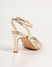 SANDALIAS AZAREY 459J435 en color Oro