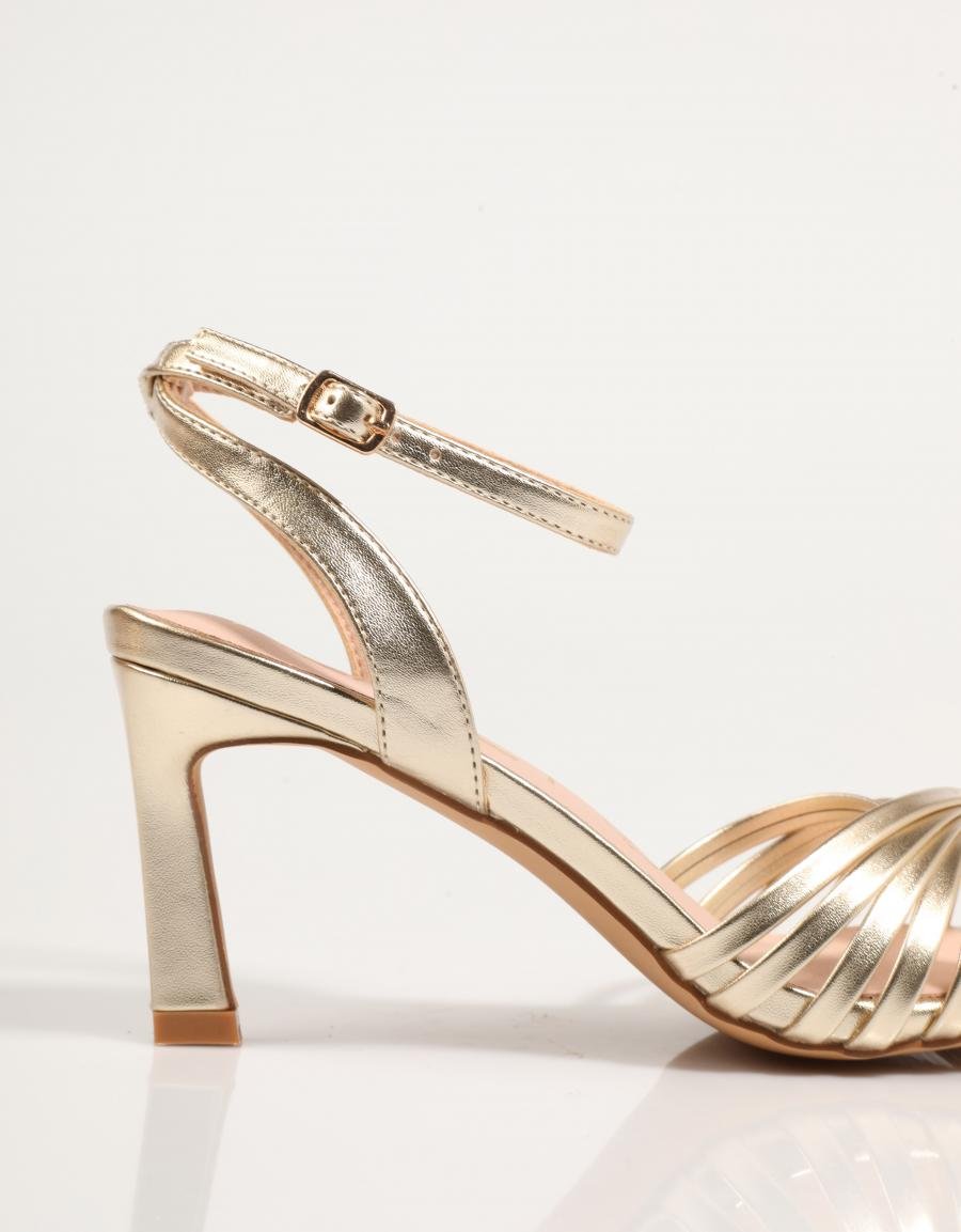 SANDALIAS AZAREY 459J435 en color Oro