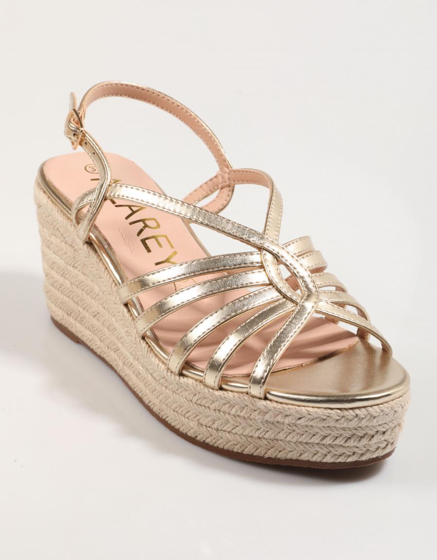Sandalias Azarey 501J718 en Gold Farbe
