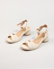 Sandalias Gaima Dane in Beige Farbe