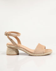 Sandalias Evony Gaima na cor bege
