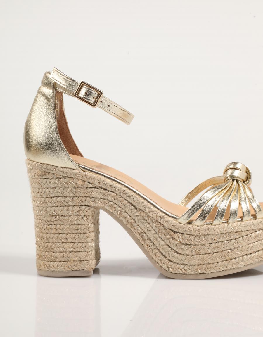 Gaimo Melissa Sandals in Platinum Color