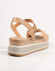 SANDALIAS LA REPO 19236 en color Cuero