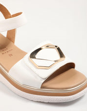 SANDALIAS LA REPO 10280 en color Blanco