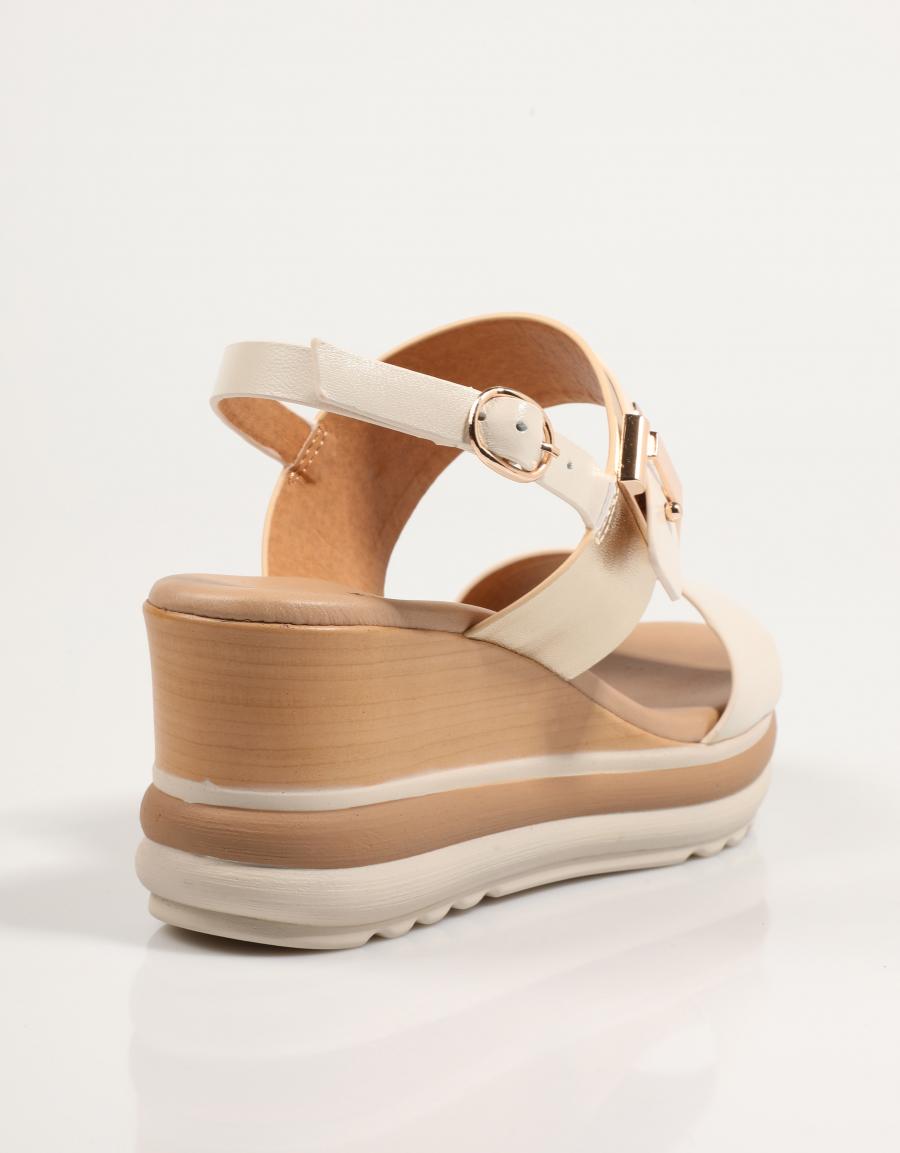 SANDALIAS LA REPO 20238 en color Beige