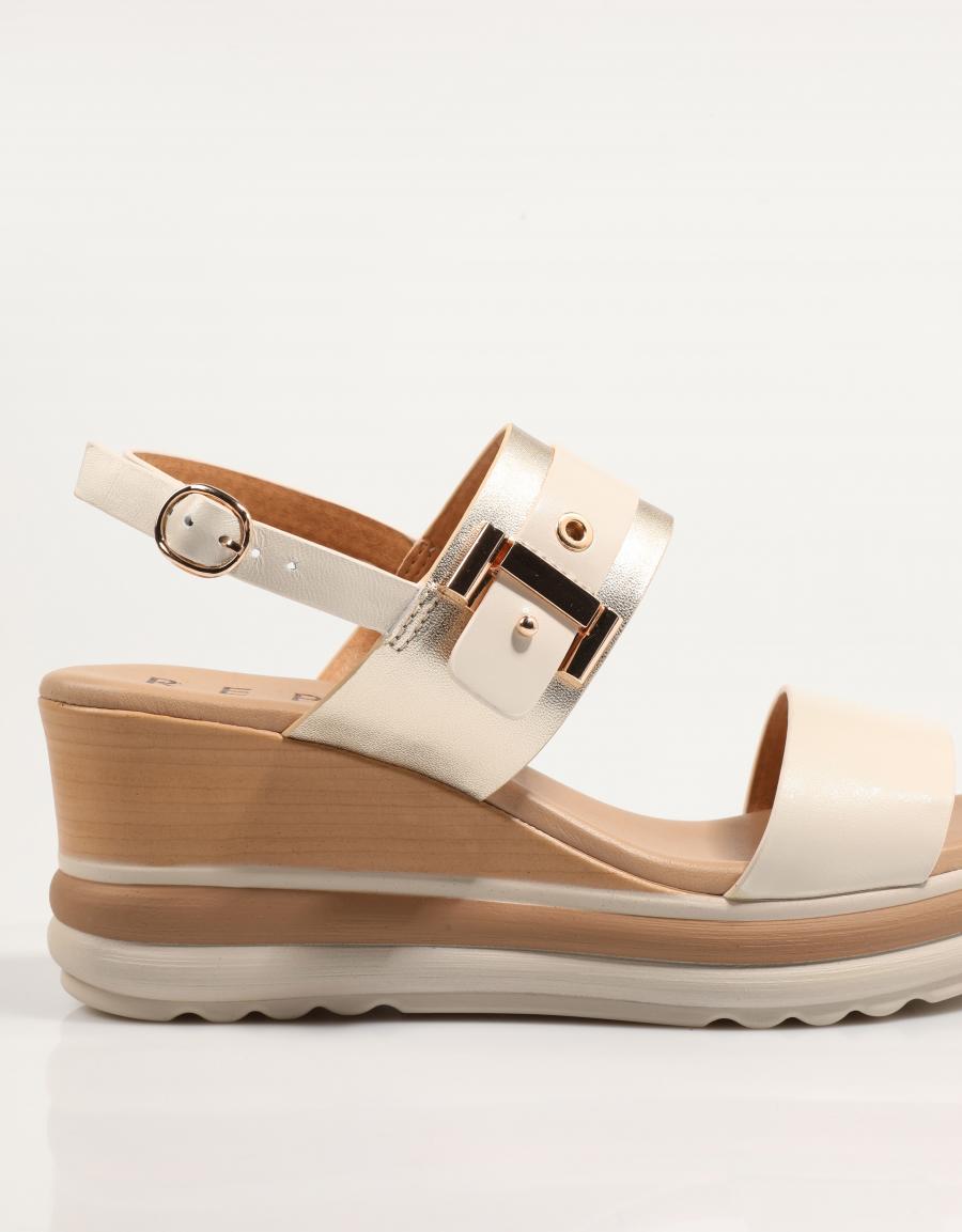 SANDALIAS LA REPO 20238 en color Beige