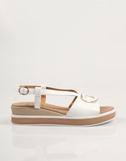 SANDALIAS LA REPO 82259 en color Blanco